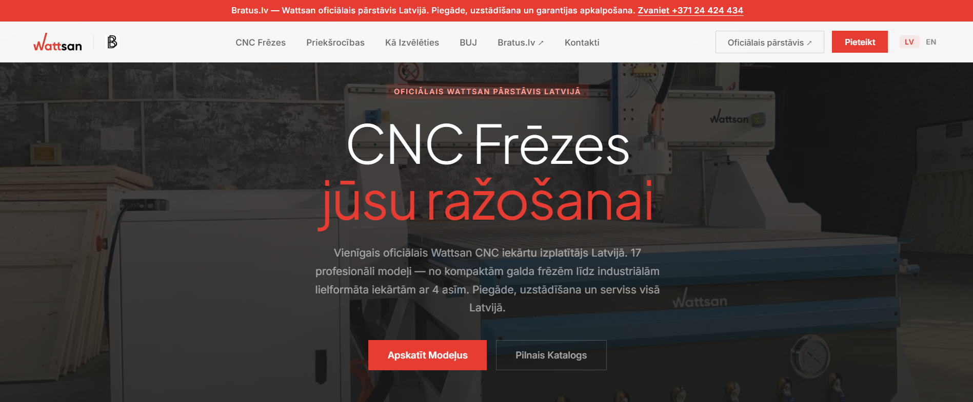cncfrezes.lv website